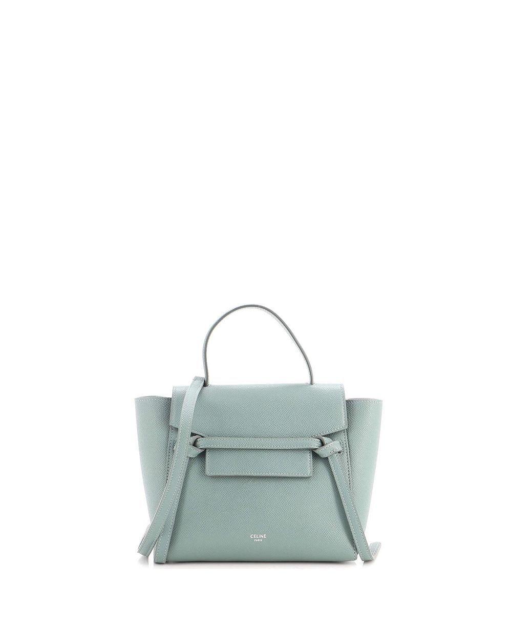 Pre-Owned Celine Nano Belt Bag Textured Leather