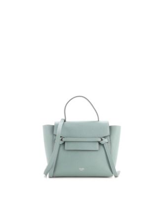 Б/у сумка Celine Nano Belt Bag из текстурированной кожи