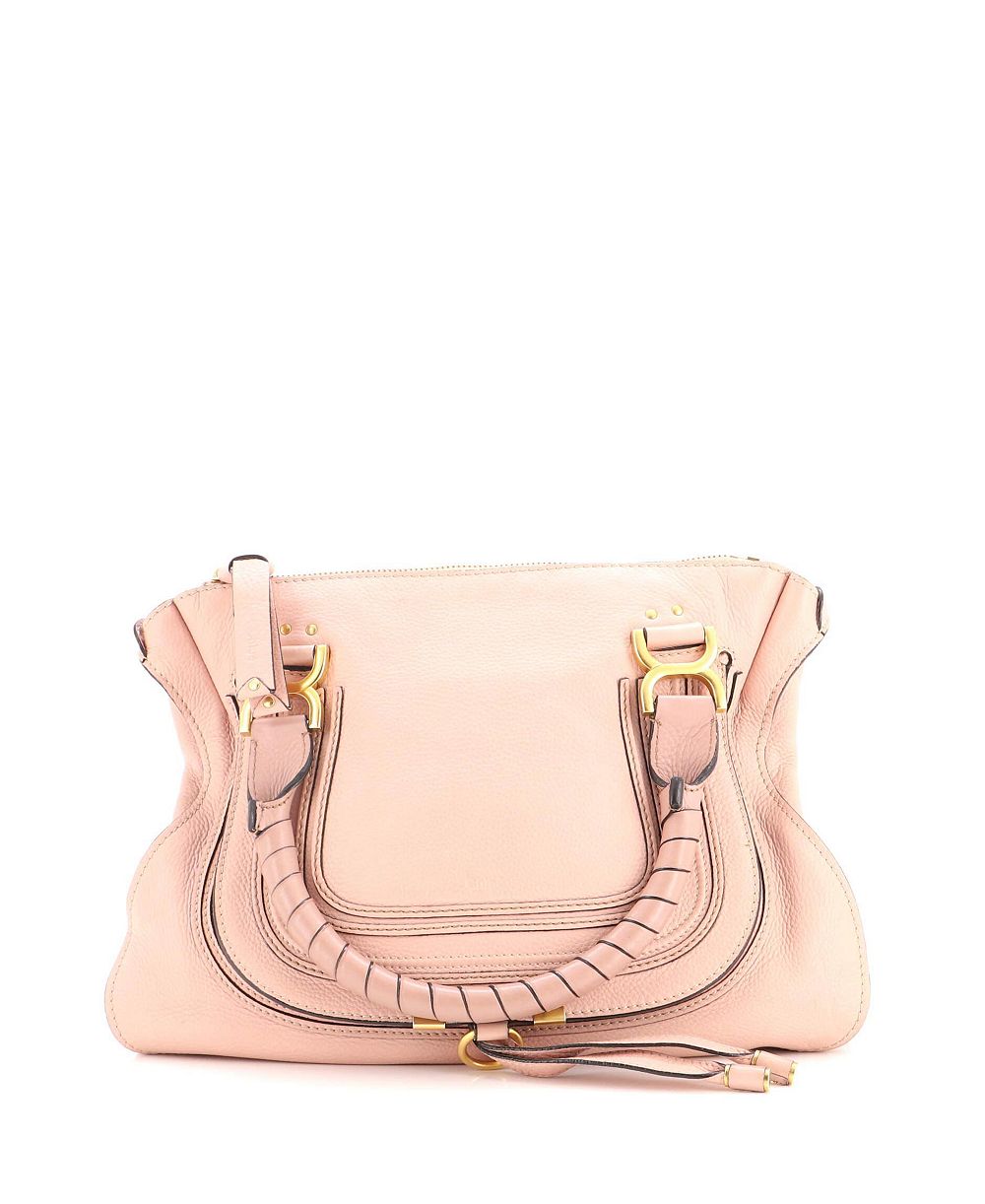 Pre-Owned Chloe Medium Marcie Shoulder Bag Leather