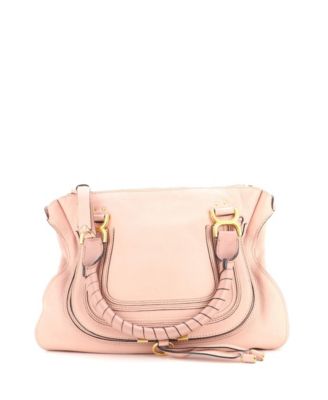 Б/у сумка Chloe Medium Marcie Shoulder Bag Leather