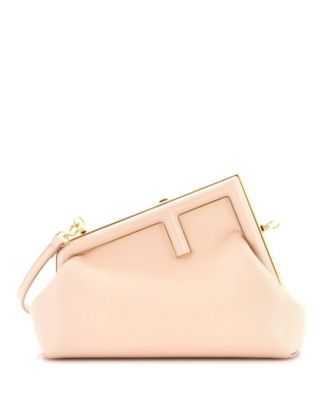 Подержатая маленькая сумка Fendi First Leather