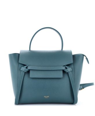 Сумка Celine Nano Belt Bag Textured Leather