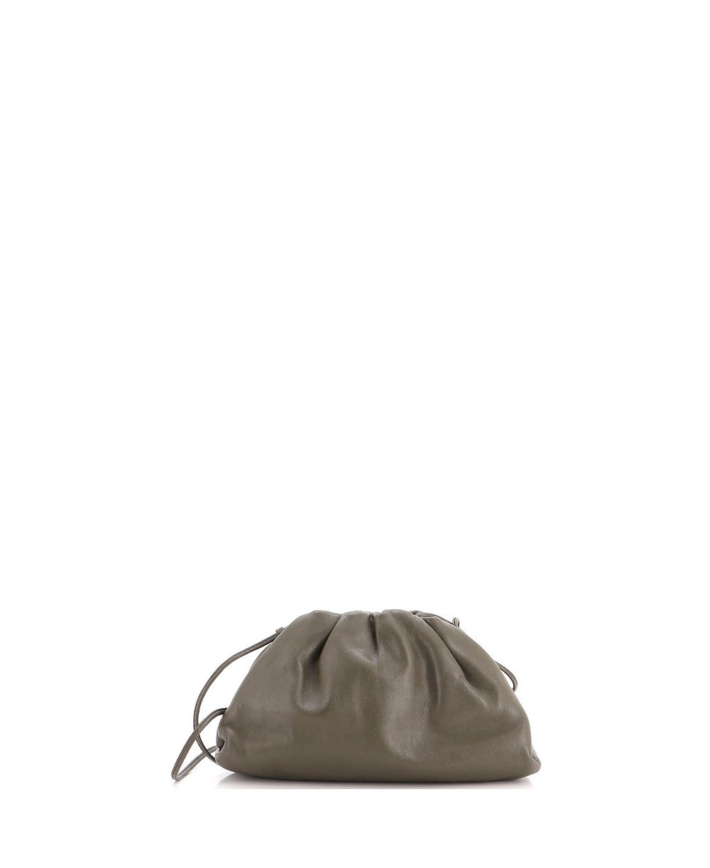 Pre-Owned Bottega Veneta Мини-сумка The Pouch из кожи