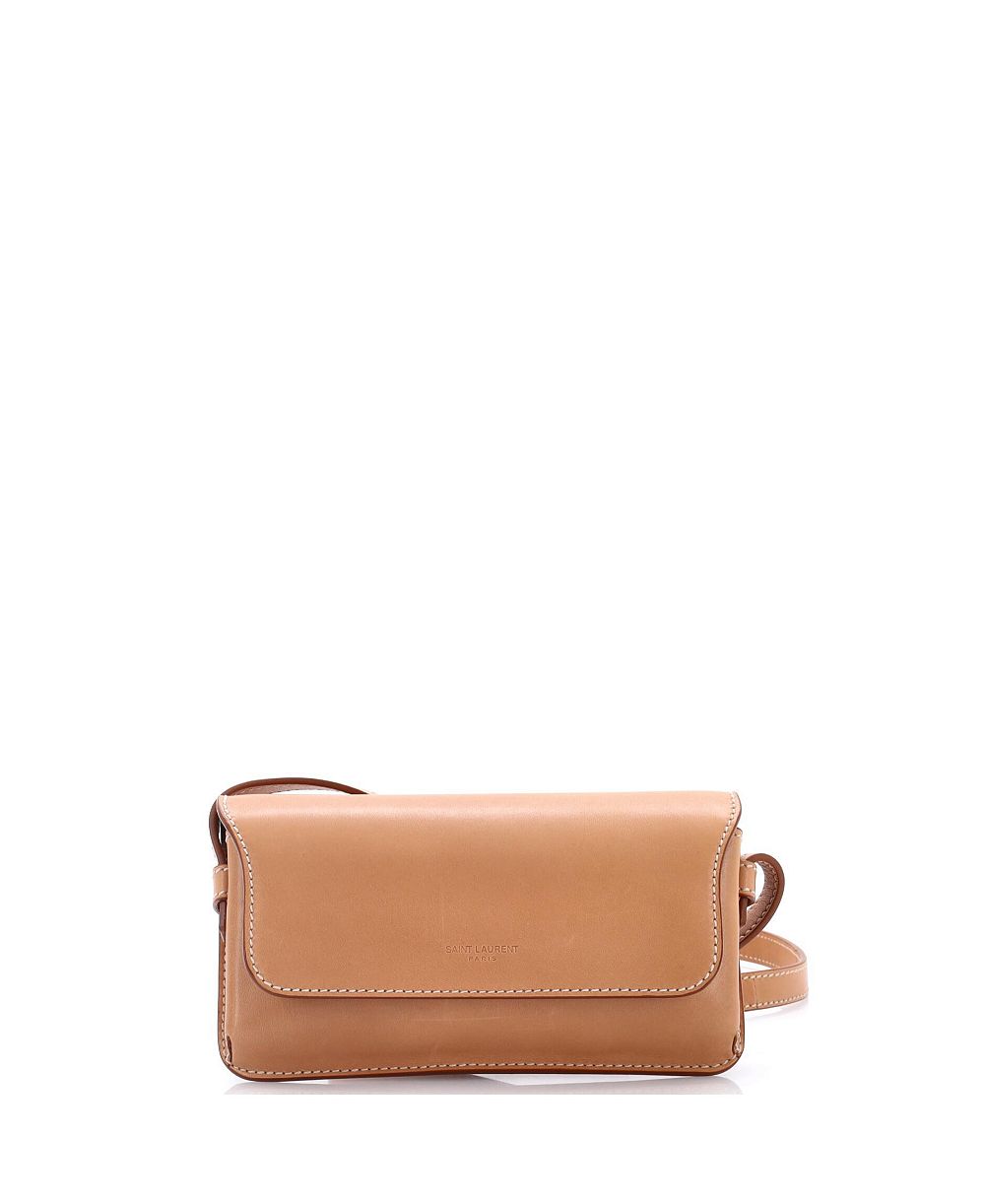 Pre-Owned Saint Laurent Mini Sunglass Case Leather