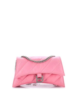 Б/у сумка Balenciaga Small Crush Chain Flap, стеганая кожа теленка