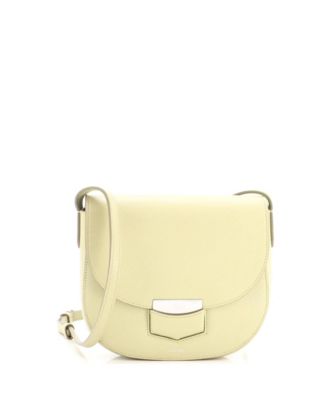 Б/у кроссбоди-сумка Celine Small Trotteur из зернистой кожи