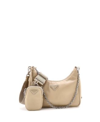 Pre-Owned Prada Small Re-Edition 2005 Shoulder Bag Tessuto