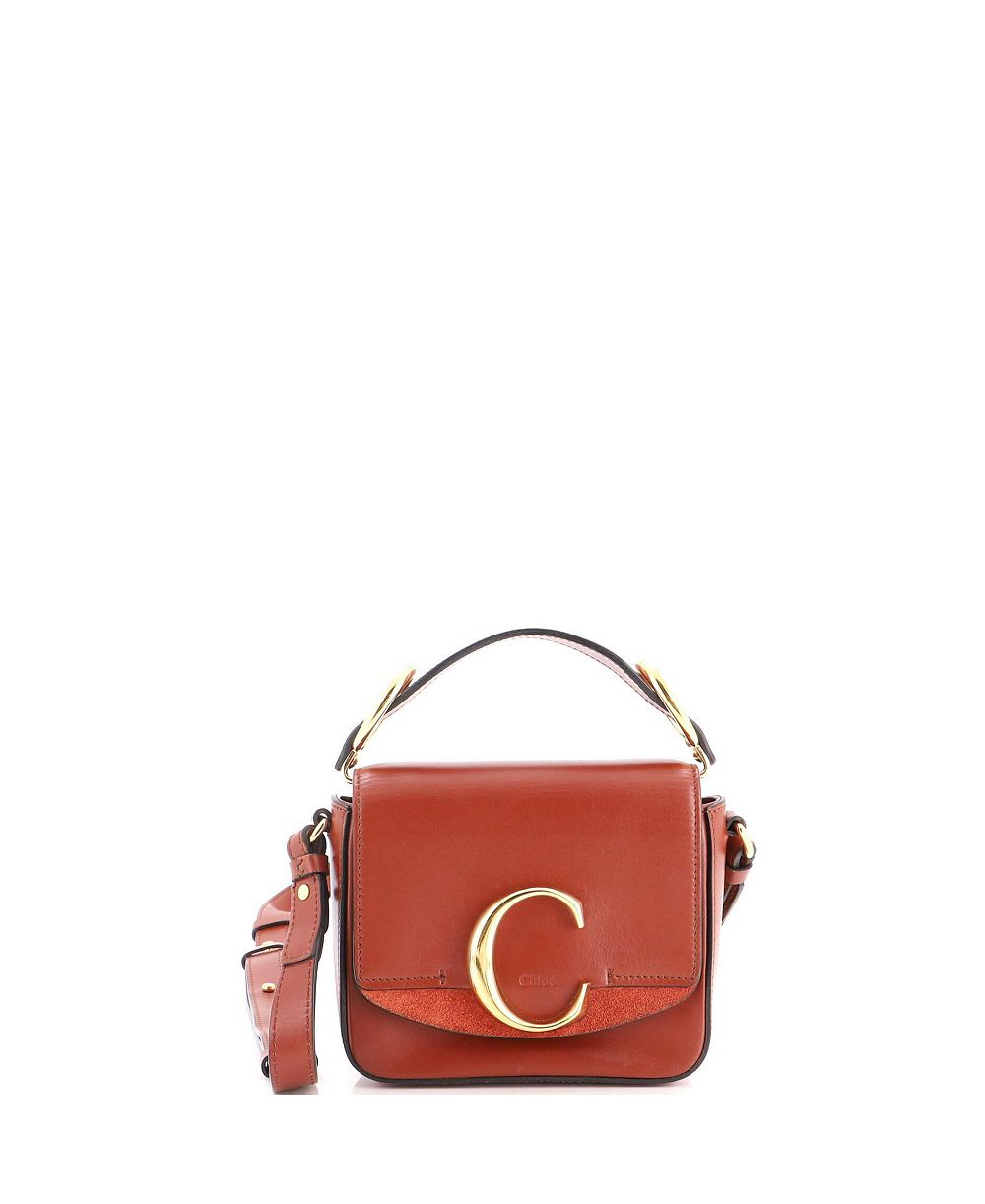 Pre-Owned Chloe маленькая сумка C Flap из кожи