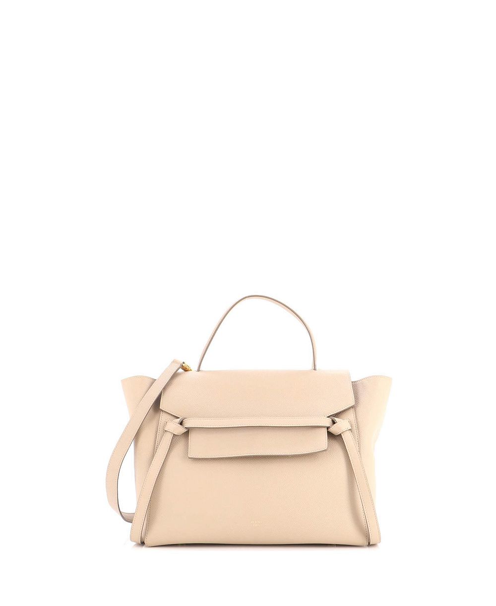 Pre-Owned Celine Mini Belt Bag Textured Leather