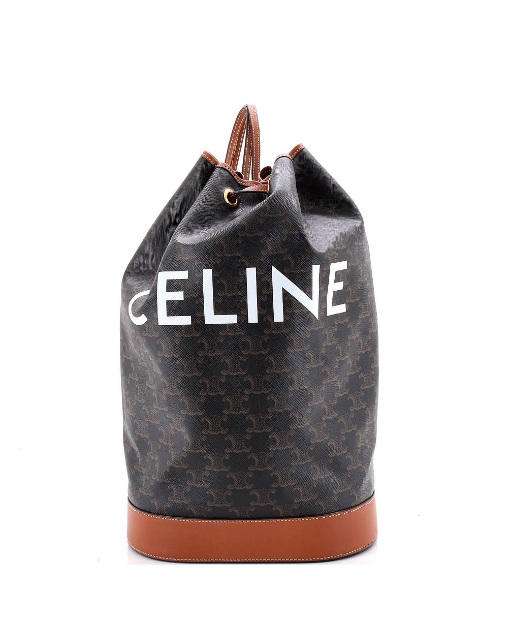 Pre-Owned Celine Medium Sailor сумка Triomphe Coated Canvas