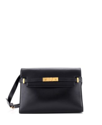 Pre-Owned Saint Laurent Medium Manhattan Shoulder Bag Leather