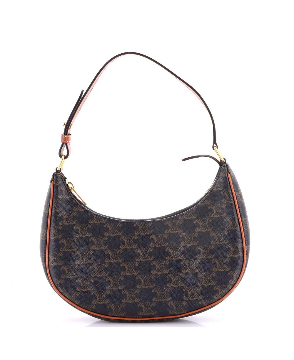 Сумка Celine Ava Bag Triomphe Coated Canvas Pre-Owned
