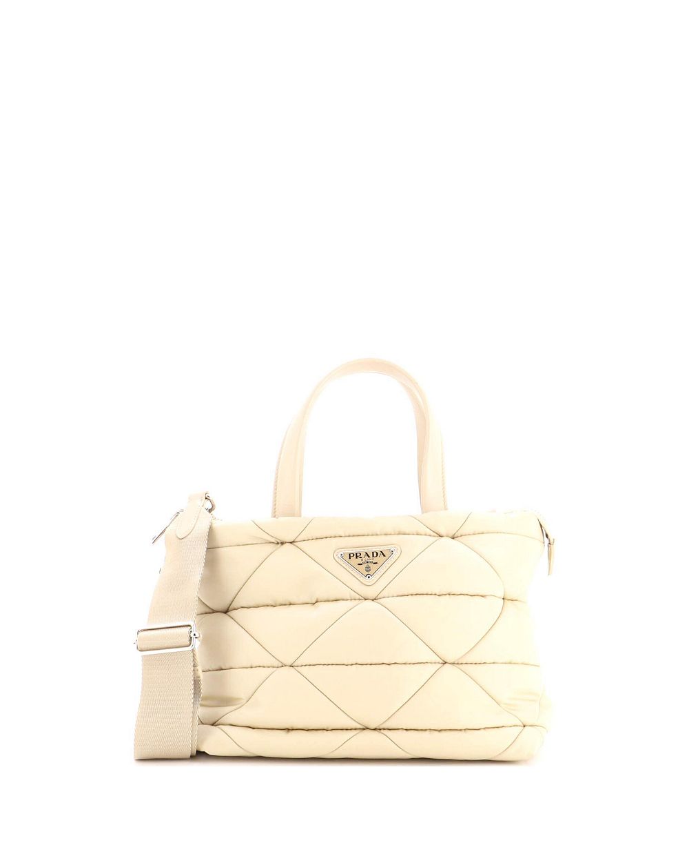 Prada Мини сумка-тоут Pre-Owned с отделкой Re-Nylon и кожей