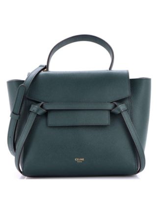 Сумка Celine Pre-Owned Nano Belt Bag Textured Leather