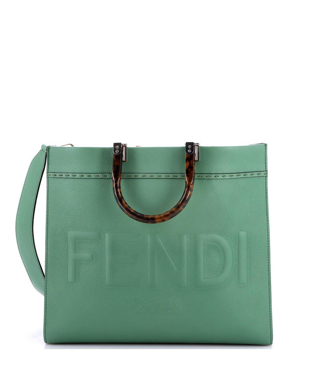 Сумка-шоппер Fendi Medium Sunshine Leather Pre-Owned