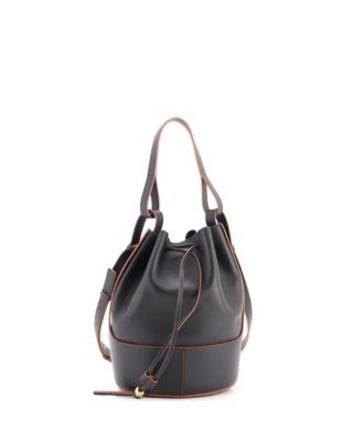 Pre-Owned Loewe Small Balloon Bucket Bag Leather