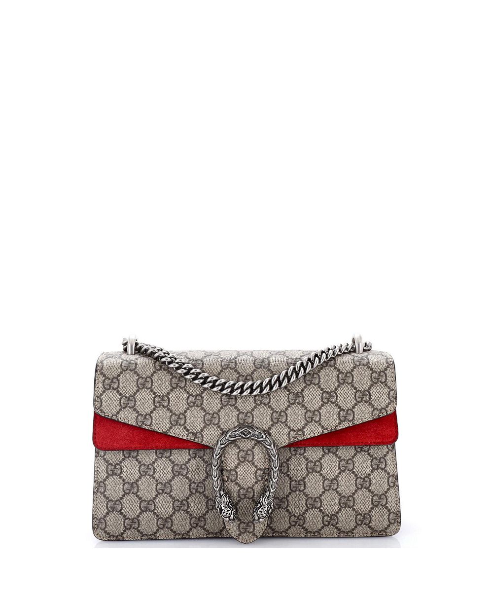 Сумка Pre-Owned Gucci Small Dionysus Bag GG Coated Canvas