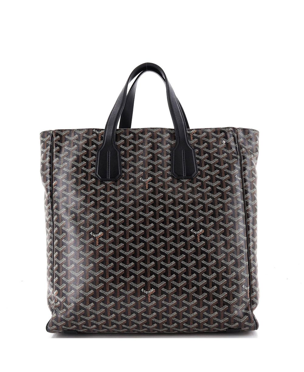 Сумка тоут Goyard Voltaire III Coated Canvas Pre-Owned