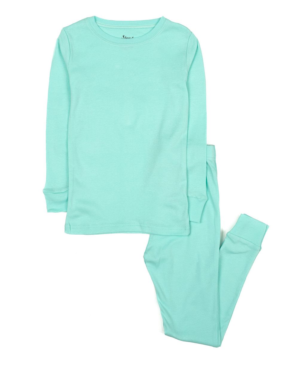 Детский хлопковый комплект из двух предметов Leveret Matching Family Long Sleeve Pajamas