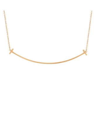 Б/у ожерелье Tiffany & Co T Smile с подвеской