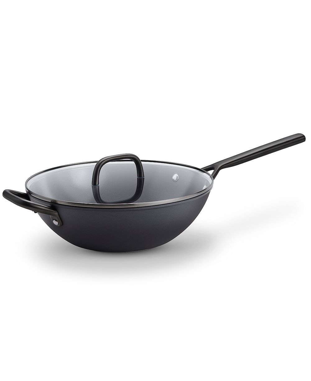 ZWILLING Wok с крышкой Milano, алюминиево-керамический с антипригарным покрытием, 12"