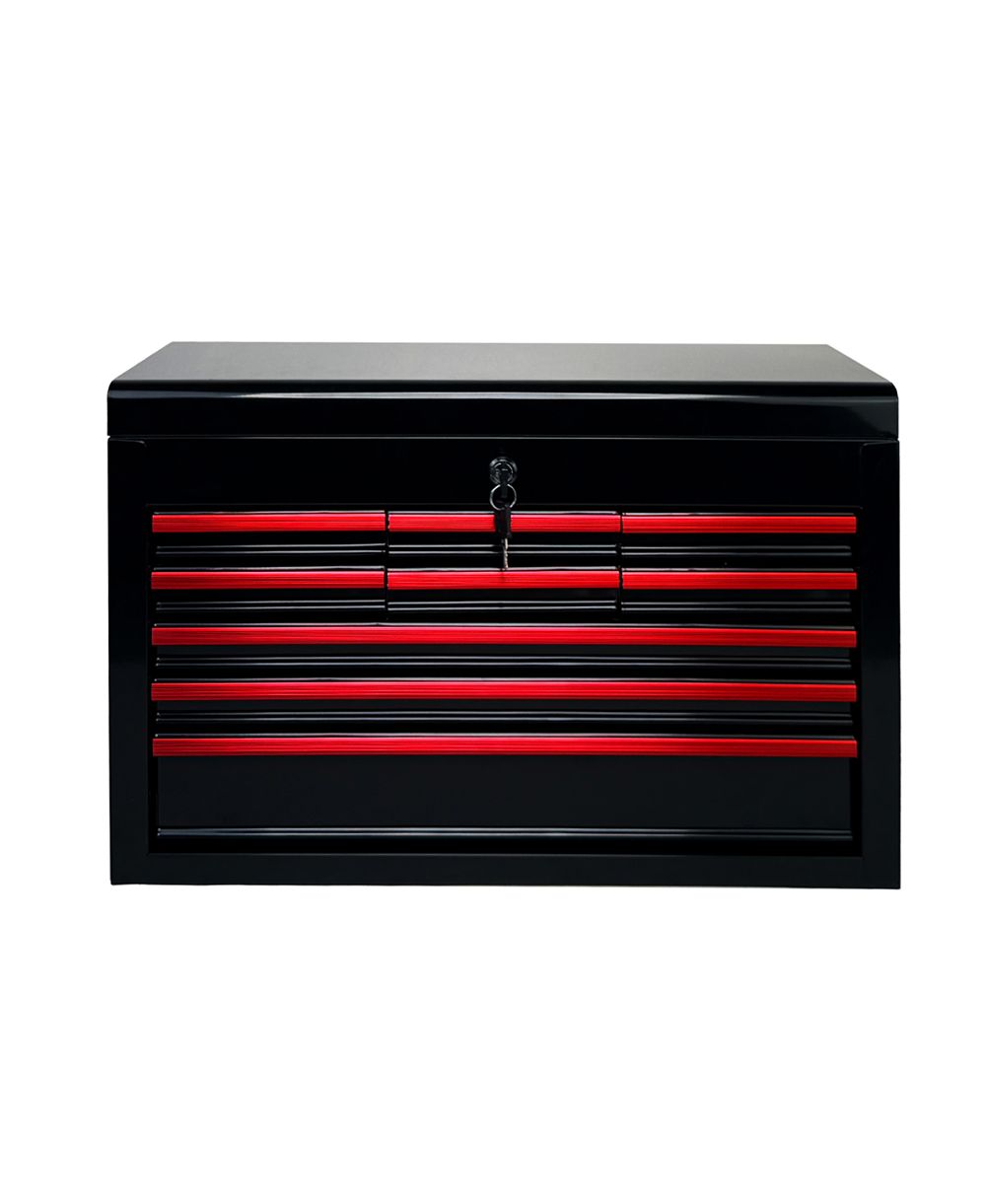 Металлический ящик для инструментов Streamdale Furniture на 9 ящиков, 24 дюйма, на шариковых направляющих