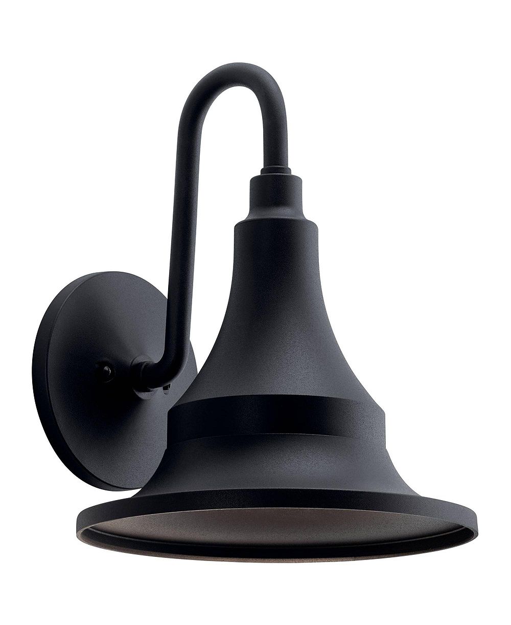 Kichler уличный настенный светильник Hampshire 15 1/4" Climates Black