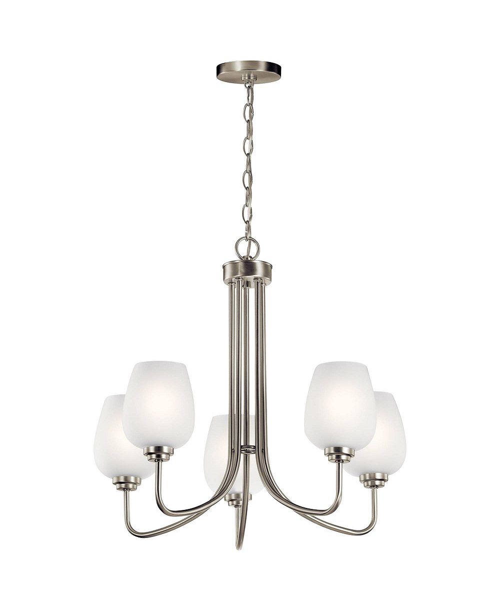 Люстра Kichler Valserrano 24 1/4" Wide Brushed Nickel 5-Light