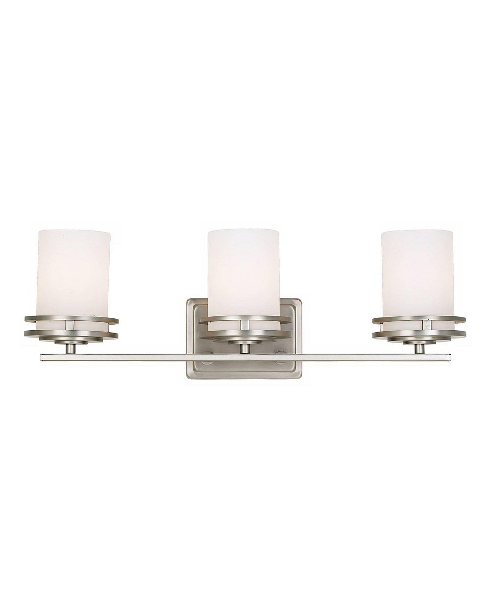 Светильник для ванной Kichler Hendrik Nickel 24" Wide 3-Light