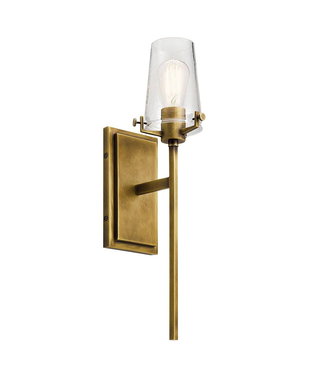 Настенный светильник Kichler Alton 22" High Natural Brass