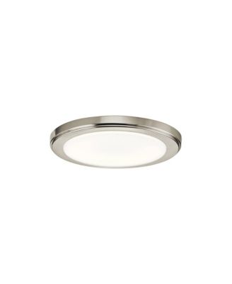 Kichler Zeo 10" Wide Round Brushed Nickel3000K LED Ceiling Light