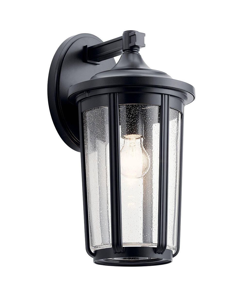 Kichler Fairfield 17 1/4" Черный уличный настенный светильник
