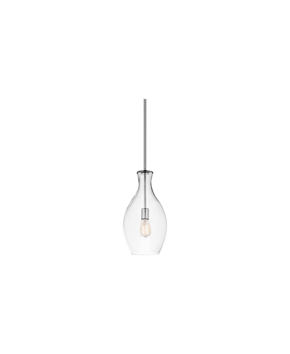 Стеклянный мини-подвес Kichler Beckett Everly 8 3/4" Wide