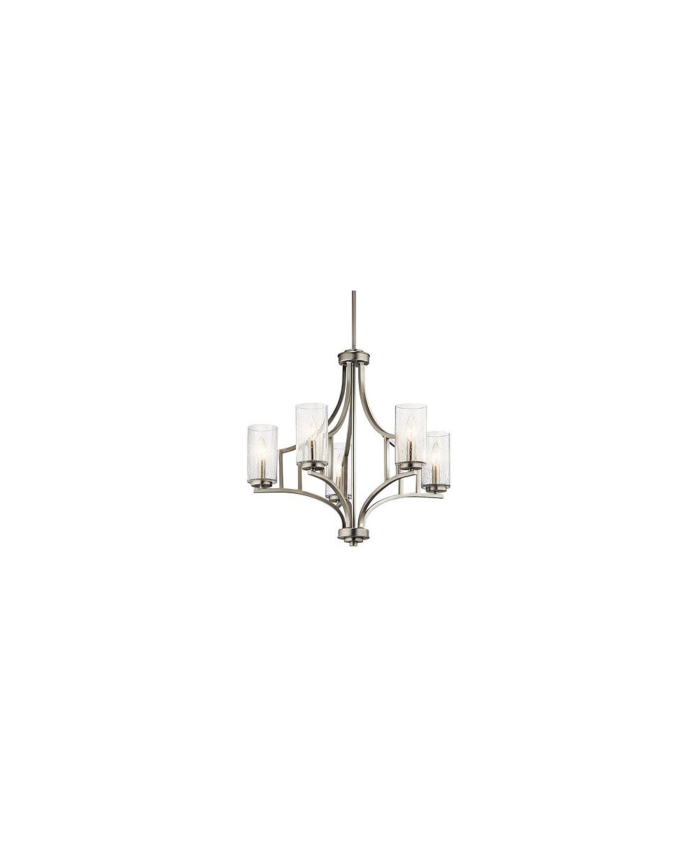 Kichler Vara 25 1/4" Wide Brushed Nickel 5-Light Chandelier люстра Kichler