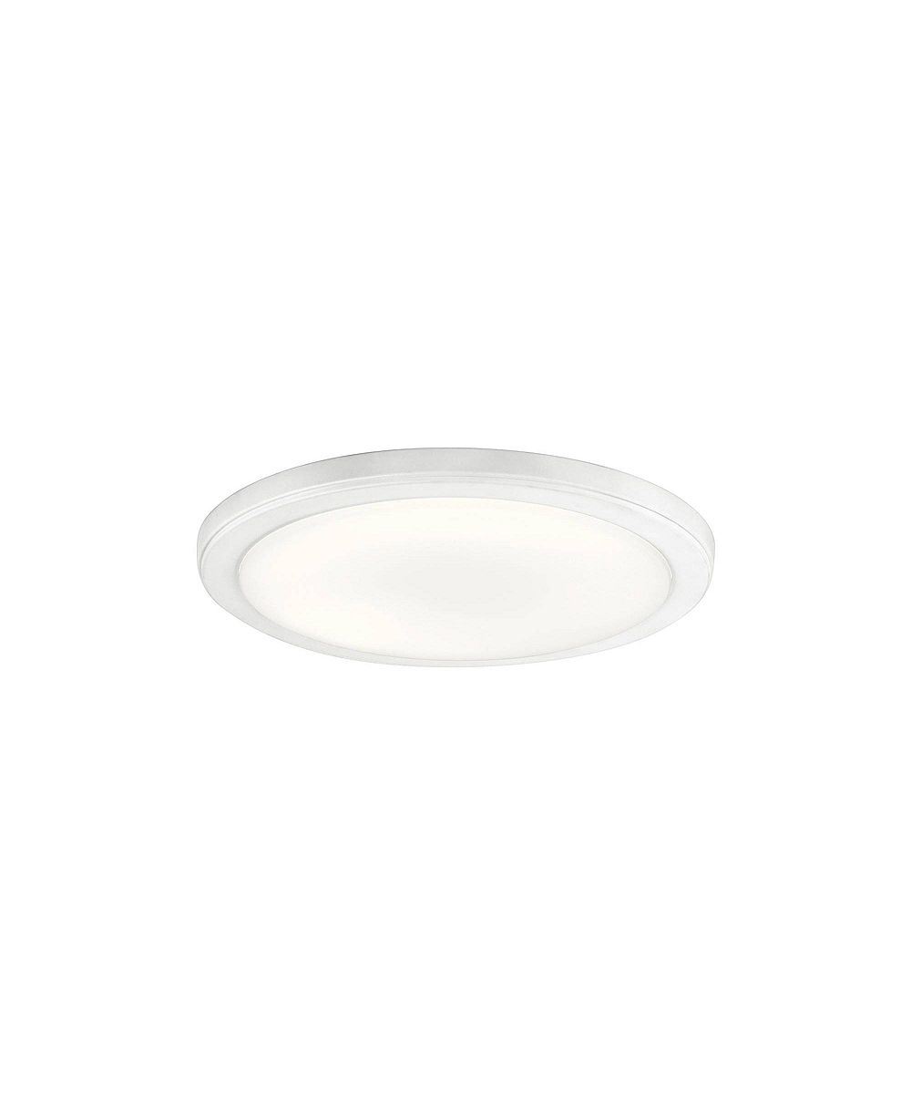 Kichler Zeo 13" Wide Round White 3000K LED потолочный светильник