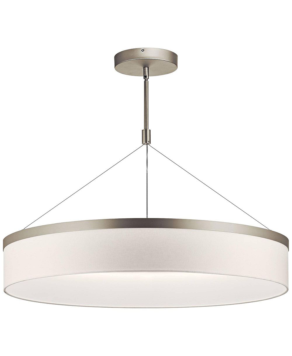 Подвесной светильник Kichler Mercel 32 1/2" Wide Satin Nickel LED