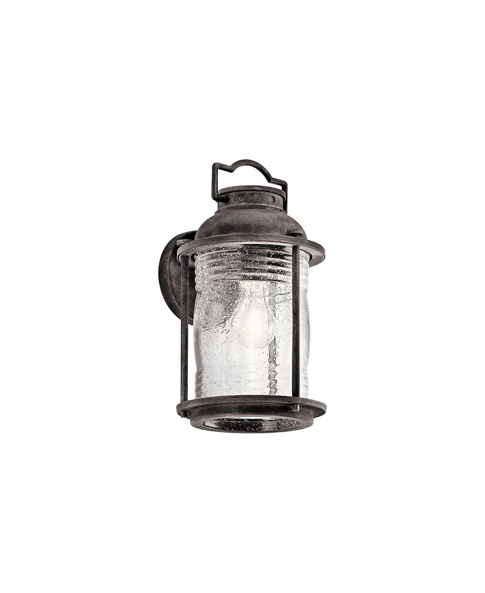 Уличный настенный светильник Kichler Ashland Bay 13 1/2" цинк