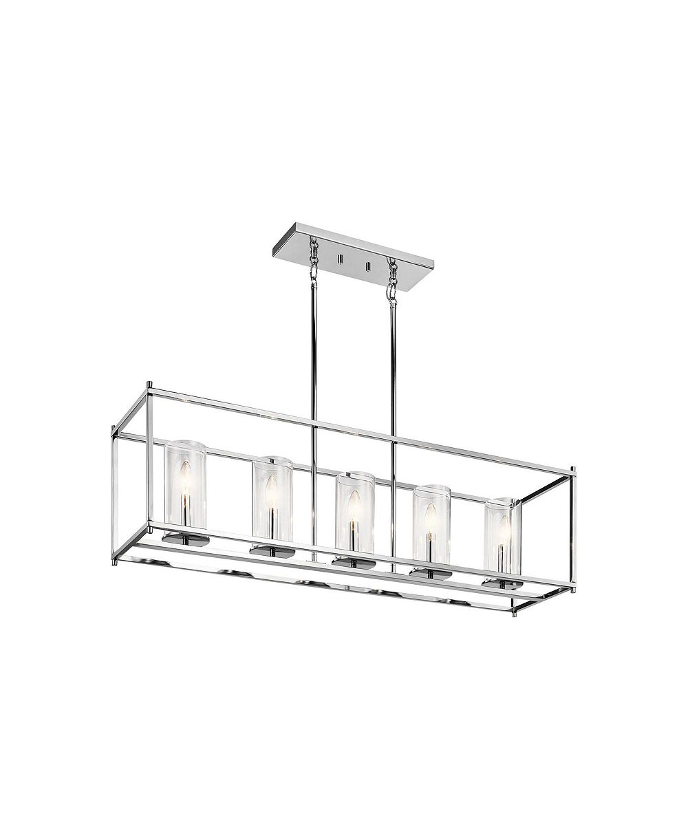 Люстра Kichler Crosby 41 1/4" Wide Chrome для кухонного острова