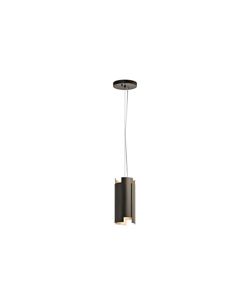 Мини-подвесной светильник Kichler Moderne 5 1/2" Olde Bronze LED
