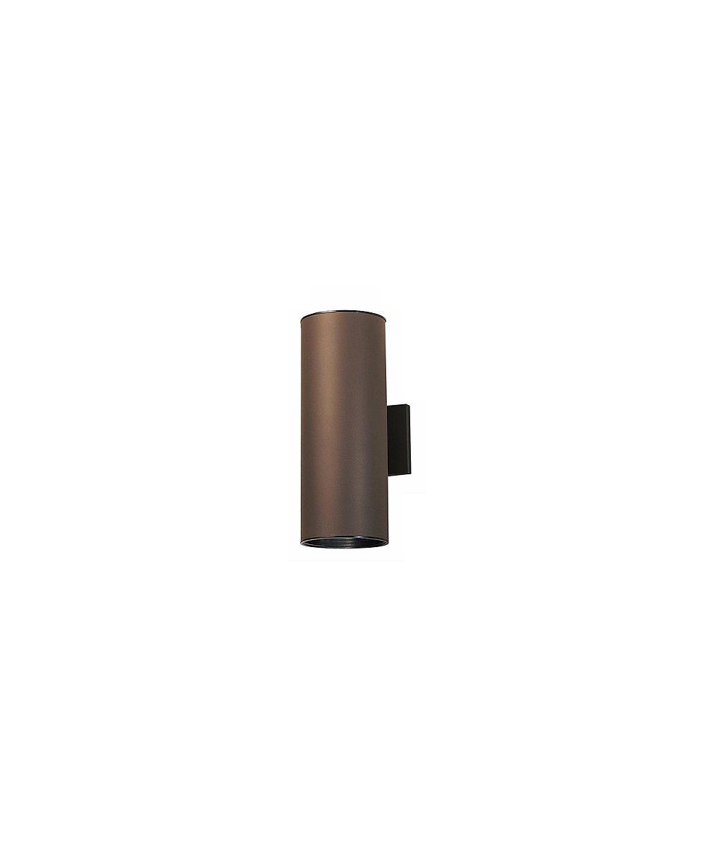 Kichler Cylinder уличный настенный светильник, цвет Architectural Bronze, высота 14 3/4"