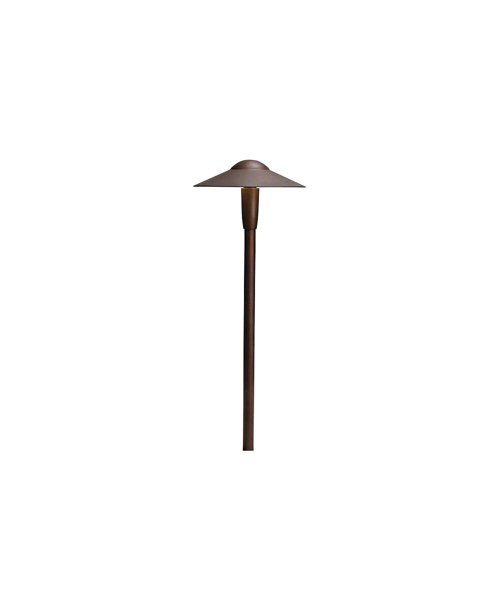 Kichler Landscape 22"H 2700K LED Бронзовый садовый светильник