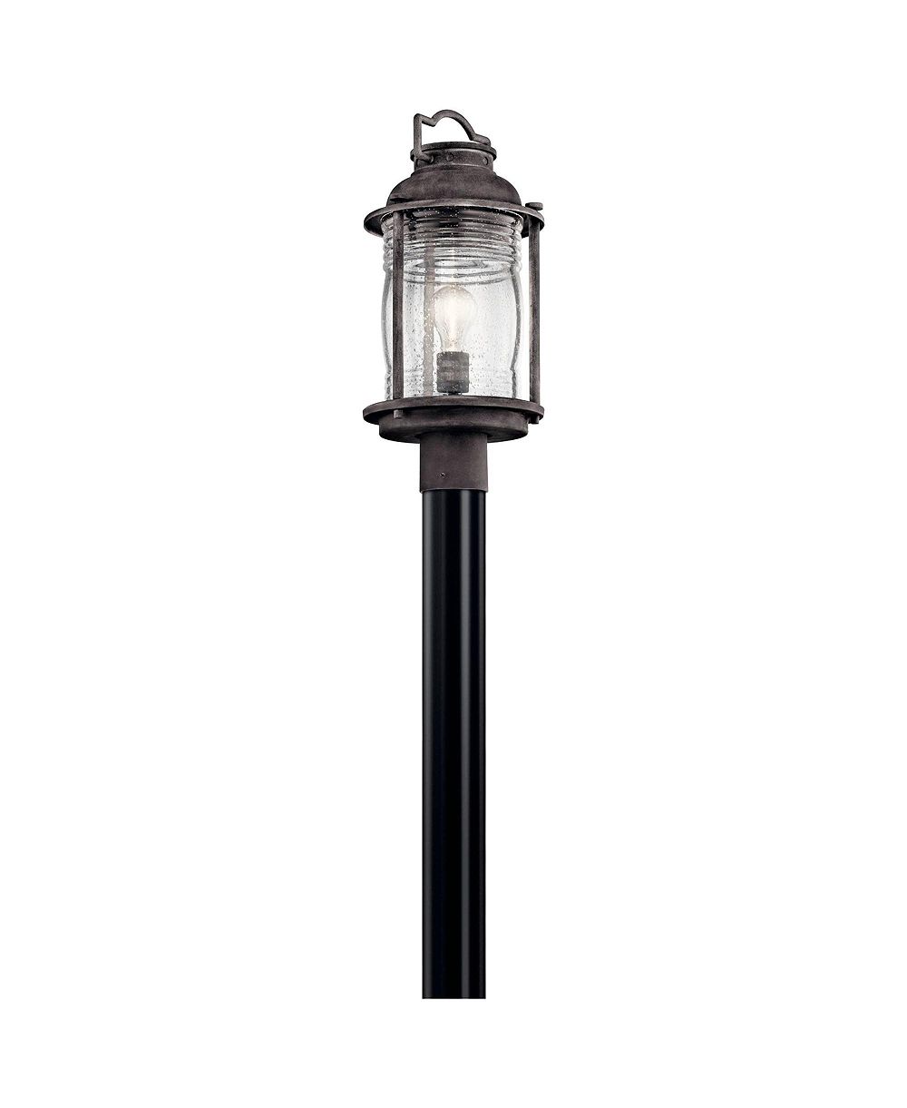 Kichler Ashland Bay уличный столб-светильник, цинк, 19"