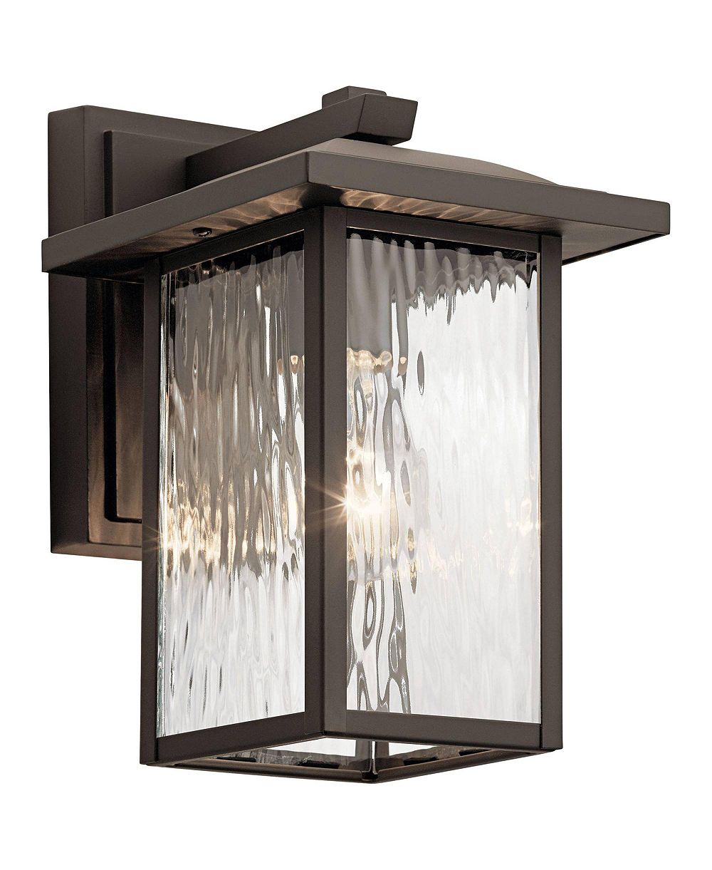 Уличный настенный светильник Kichler Capanna 10 1/4" High Olde Bronze