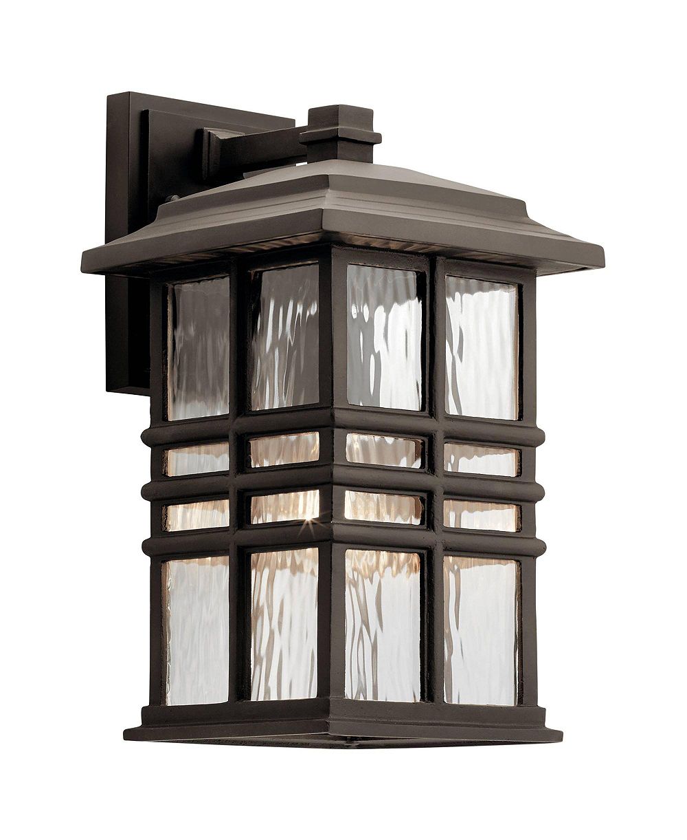 Kichler уличный настенный светильник Beacon Square 14 1/4" High Olde Bronze