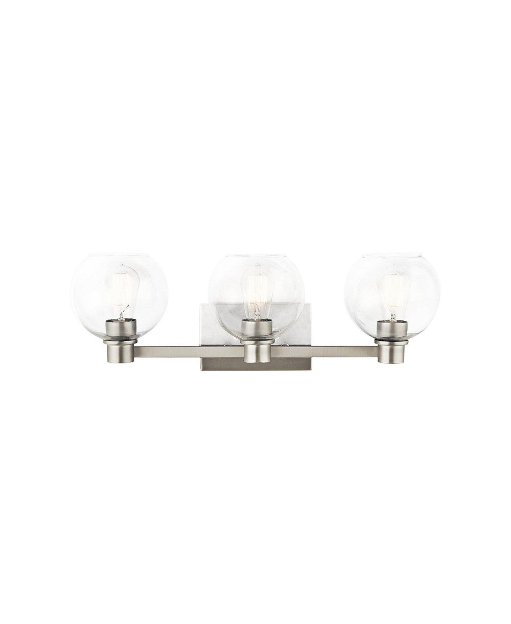 Kichler светильник для ванной Harmony 24 1/2"W, матовый никель, 3 лампы