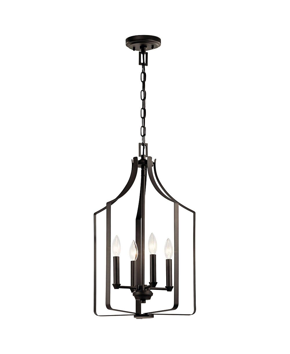 Люстра Kichler Morrigan 15" Wide Olde Bronze 4-Light