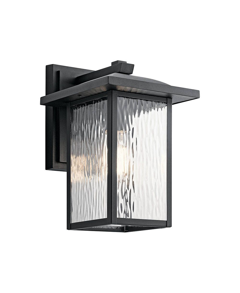 Уличный настенный светильник Kichler Capanna 13 1/4"H Textured Black