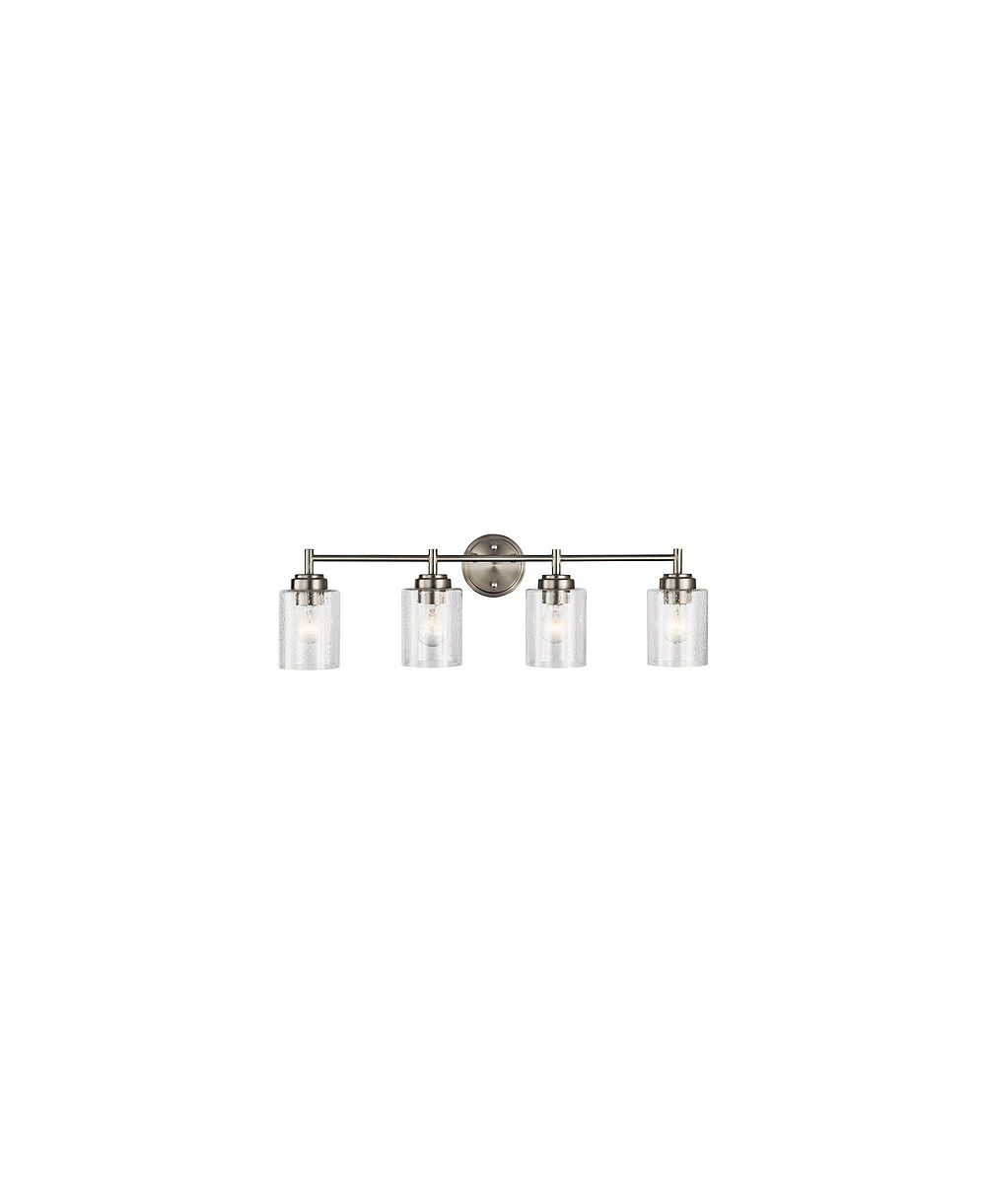 Kichler Winslow 30" Wide Brushed Nickel 4-Light Bath Light