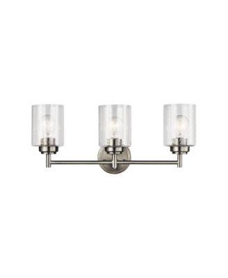 Kichler Winslow 21 1/2"W Ванный светильник на 3 лампы, матовый никель