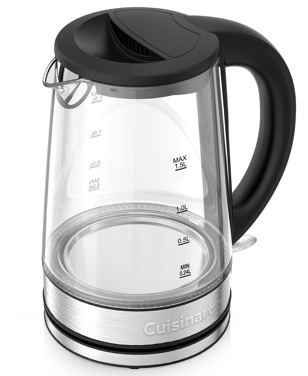 Cuisinart стеклянный чайник Clear объемом 1,5 л, модель GK-15